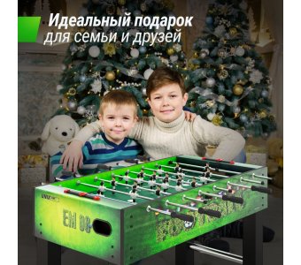 Игровой стол Unix Line Футбол - Кикер (140х74 cм) Green - фото 7